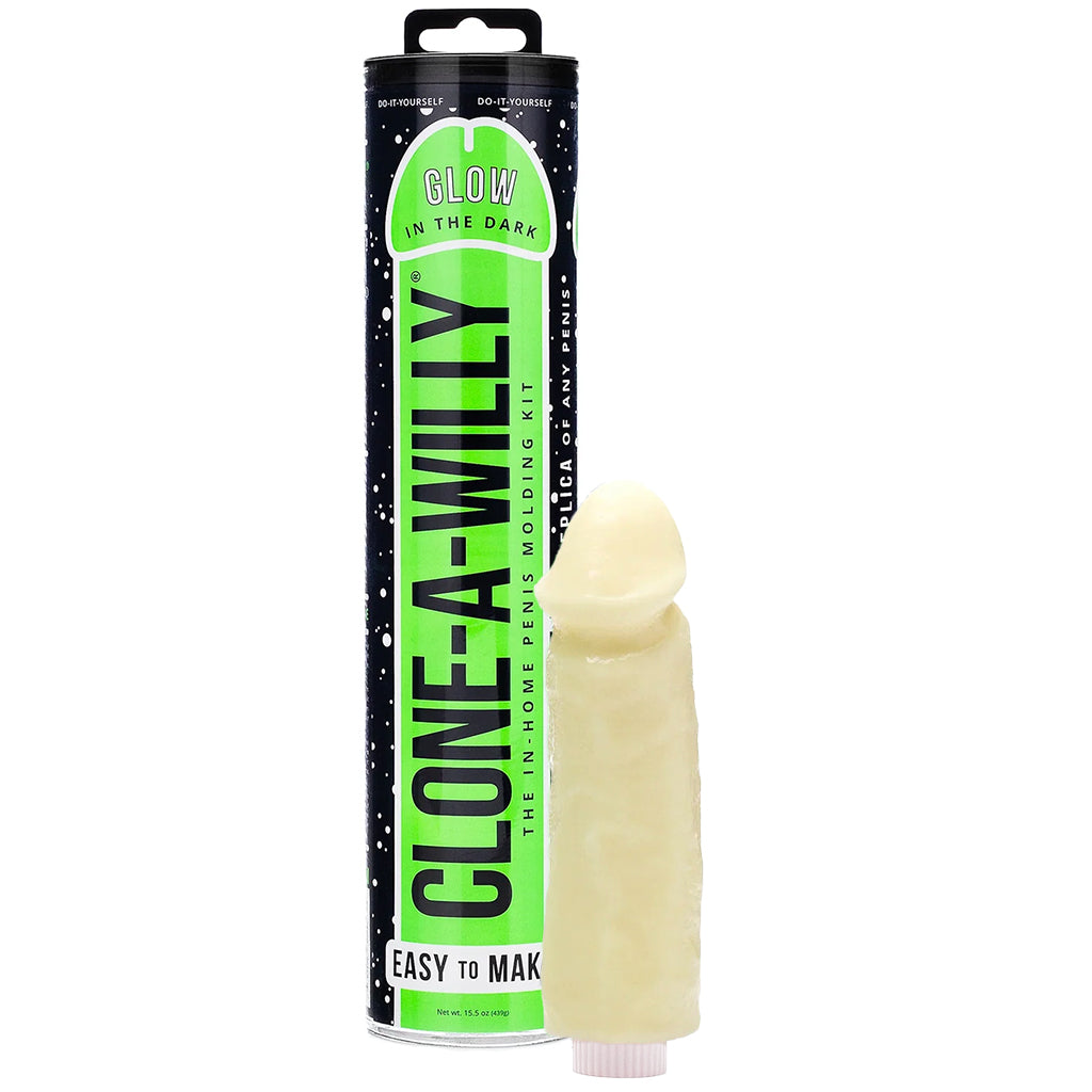 Clone-A-Willy Vibrator Kit in Glow in the Dark Dildo Sex Toys > Realistic Dildos