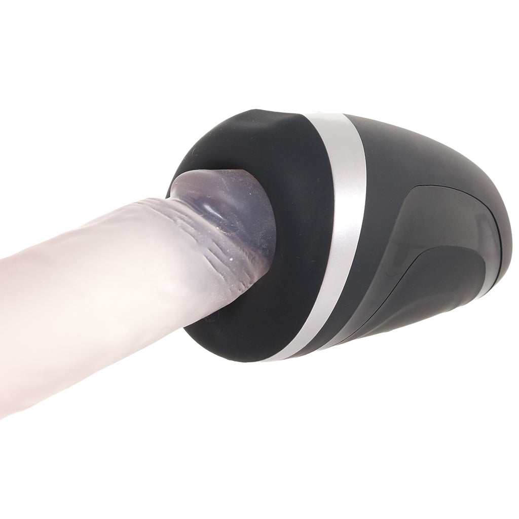 Satisfyer Men Heat & Vibration Stroker Male Masturbators > Vibrating
