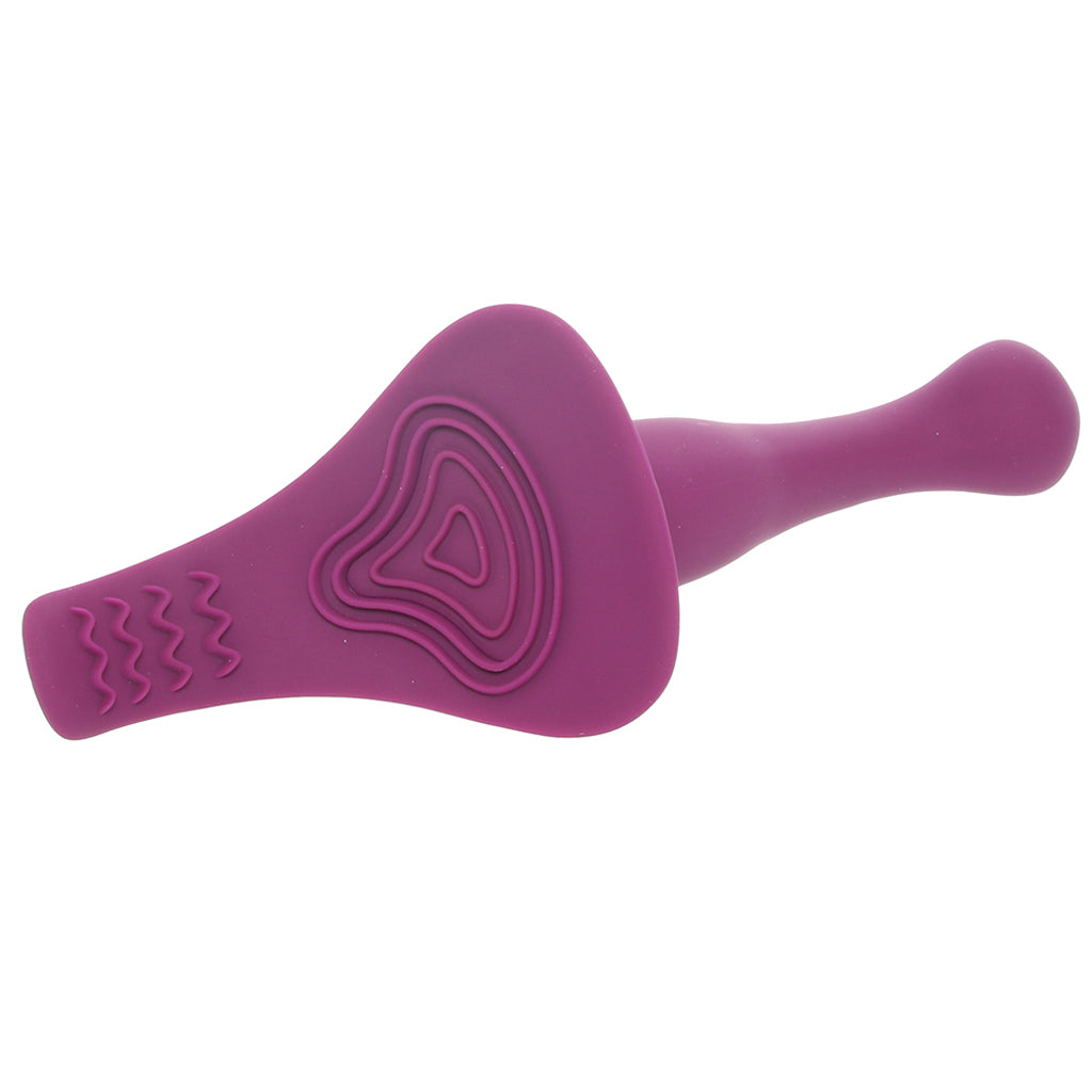 ME2 Vibrating Silicone Strap-On Ready Probe in Purple Vibrators > Strap-On & Wearable