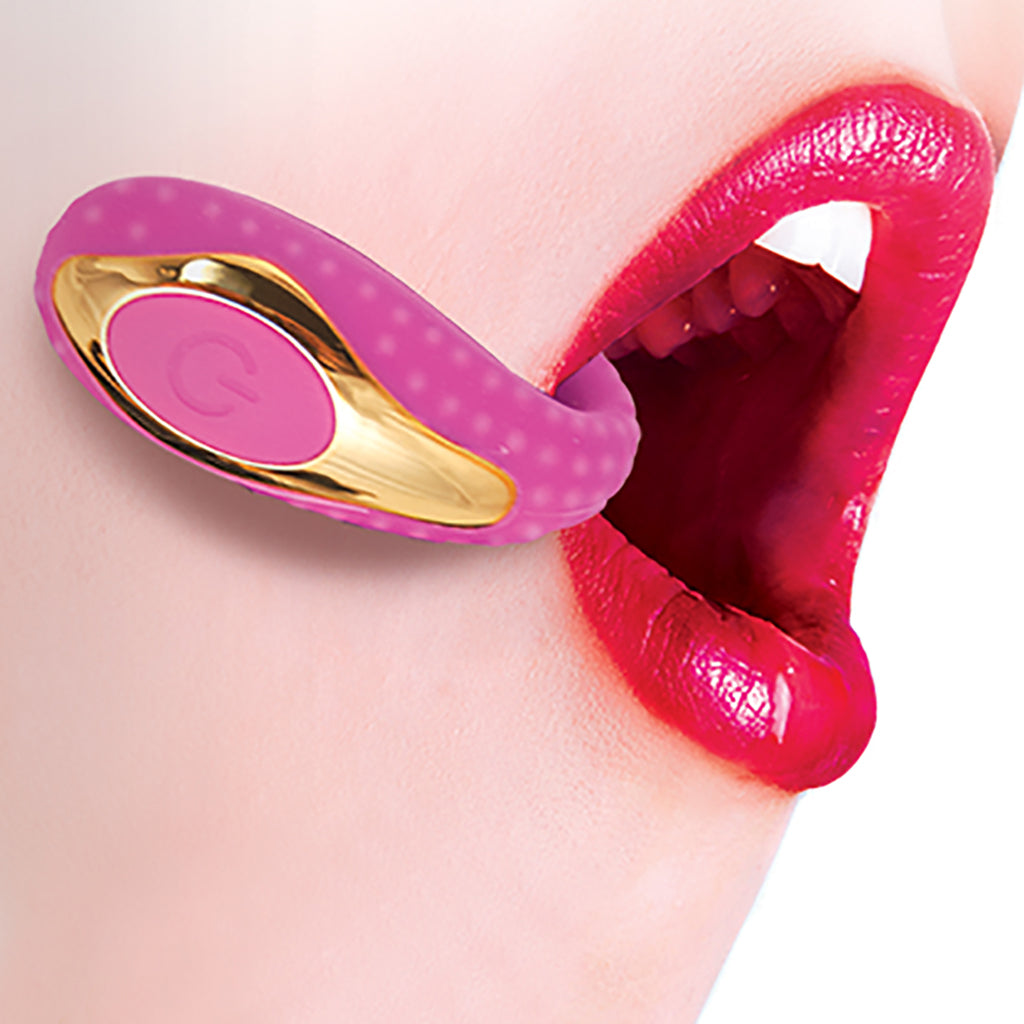 Surenda Luxury Enhanced Oral Vibe in Pink Vibrators > Clitoral Stimulators