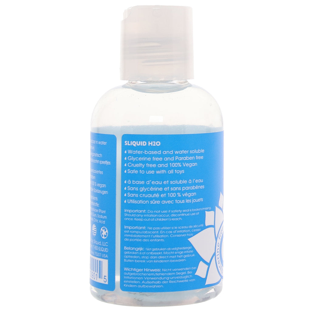 H2O Glycerine Free Natural Lube in 4.2oz/125ml Lubes and Lotions > Water Based Sex Lubes