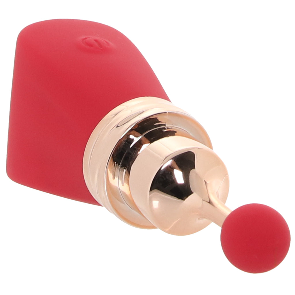 Gold Glam Tri-Tip Vibe Vibrators > Clitoral Stimulators