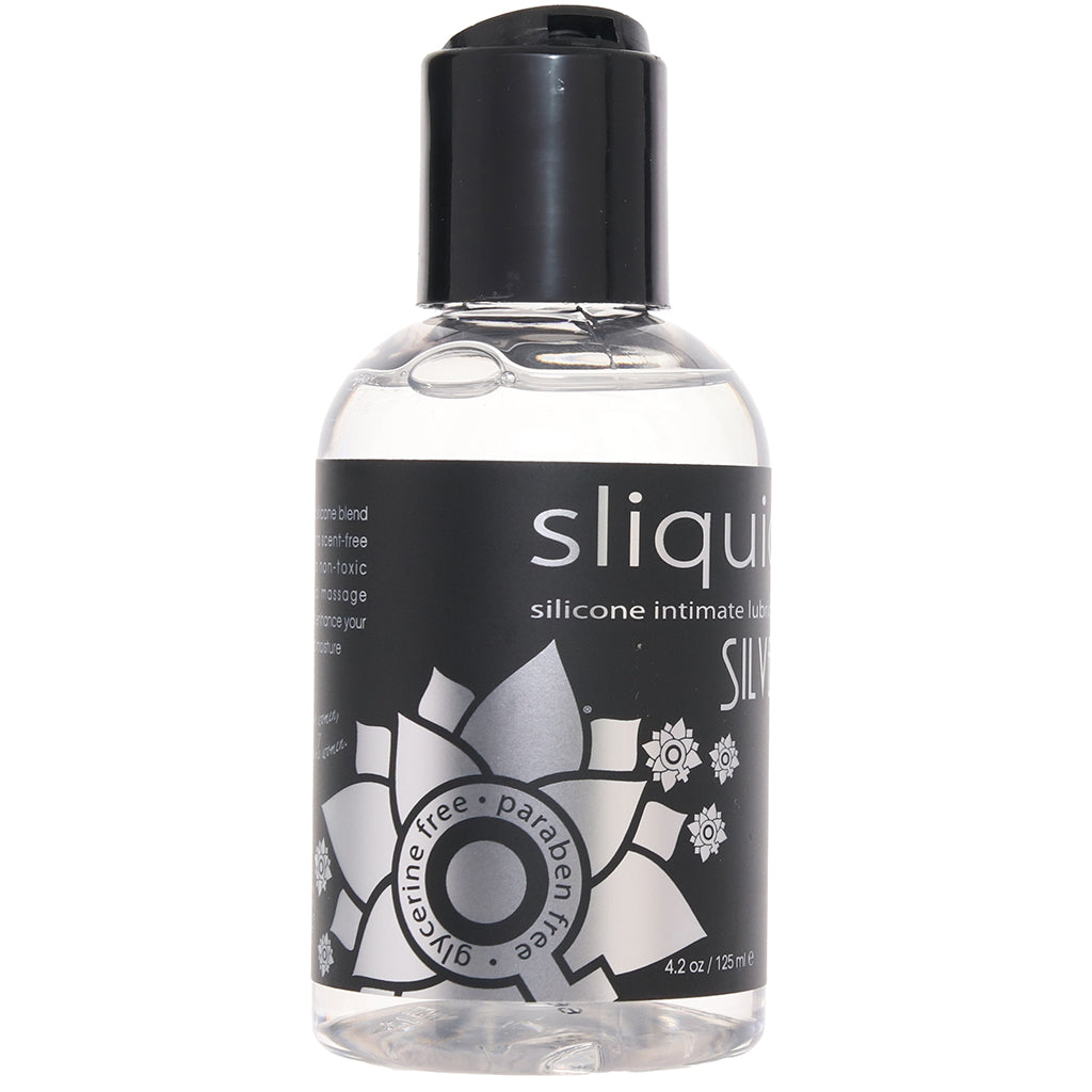 Silver Silicone Intimate Lubricant in 4.2oz/125ml Lubes and Lotions > Silicone Based Sex Lubes