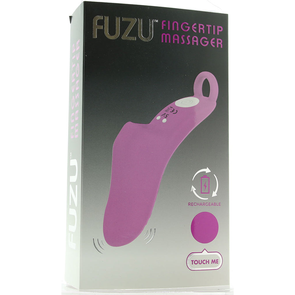 Fuzu Silicone Fingertip Massager Vibe in Purple Vibrators > Finger Vibrators