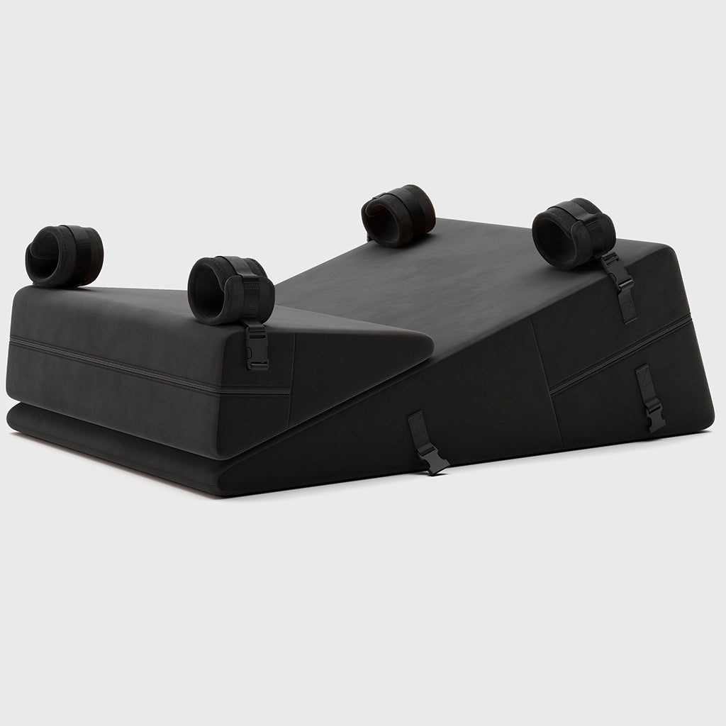Bondage Wedge Ramp Combo in Velvet Black Sex Furniture > Sex Machine