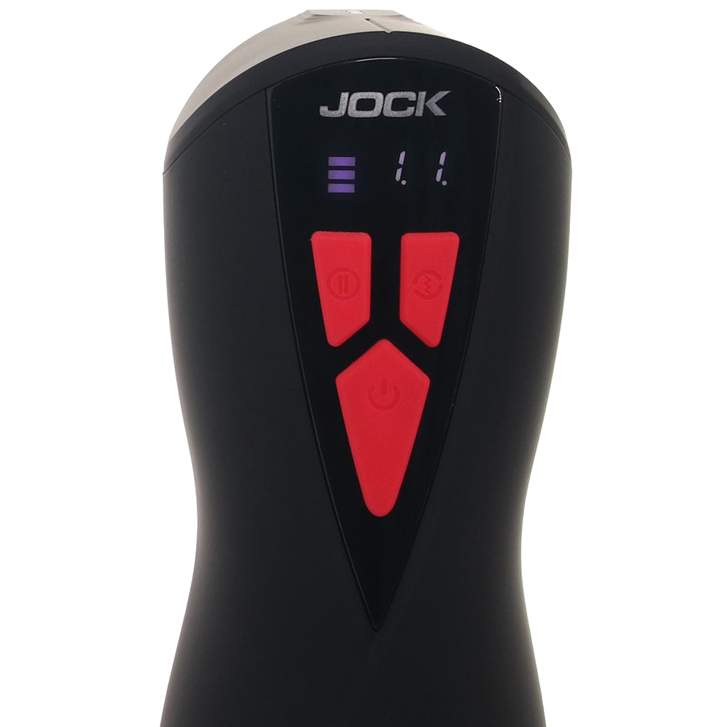 Jock Banger Sucking & Vibrating Pussy Masturbator