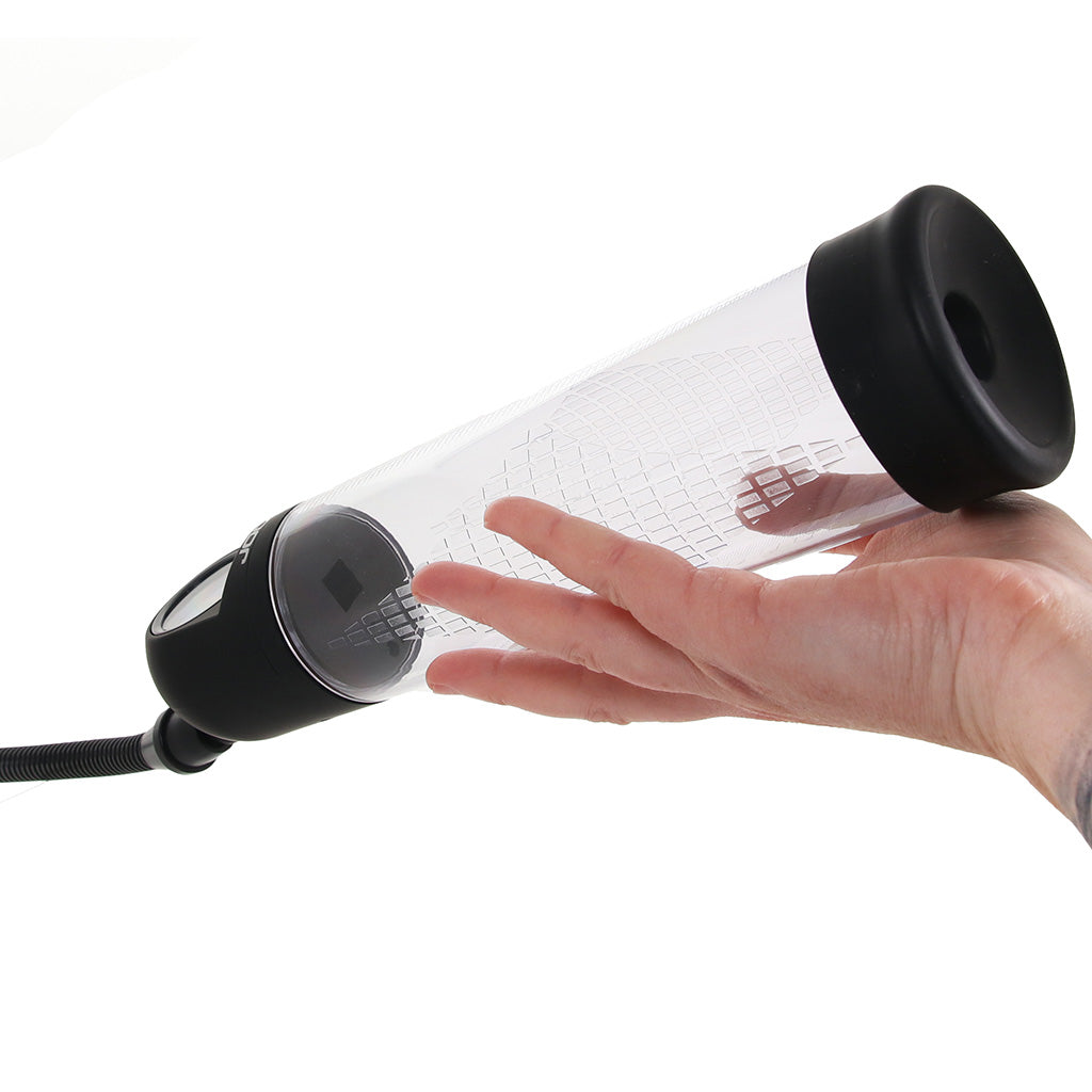 Jock Pump Up Pull Rod Penis Pump with Pressure Gauge Male Enhancement > Penis Pumps