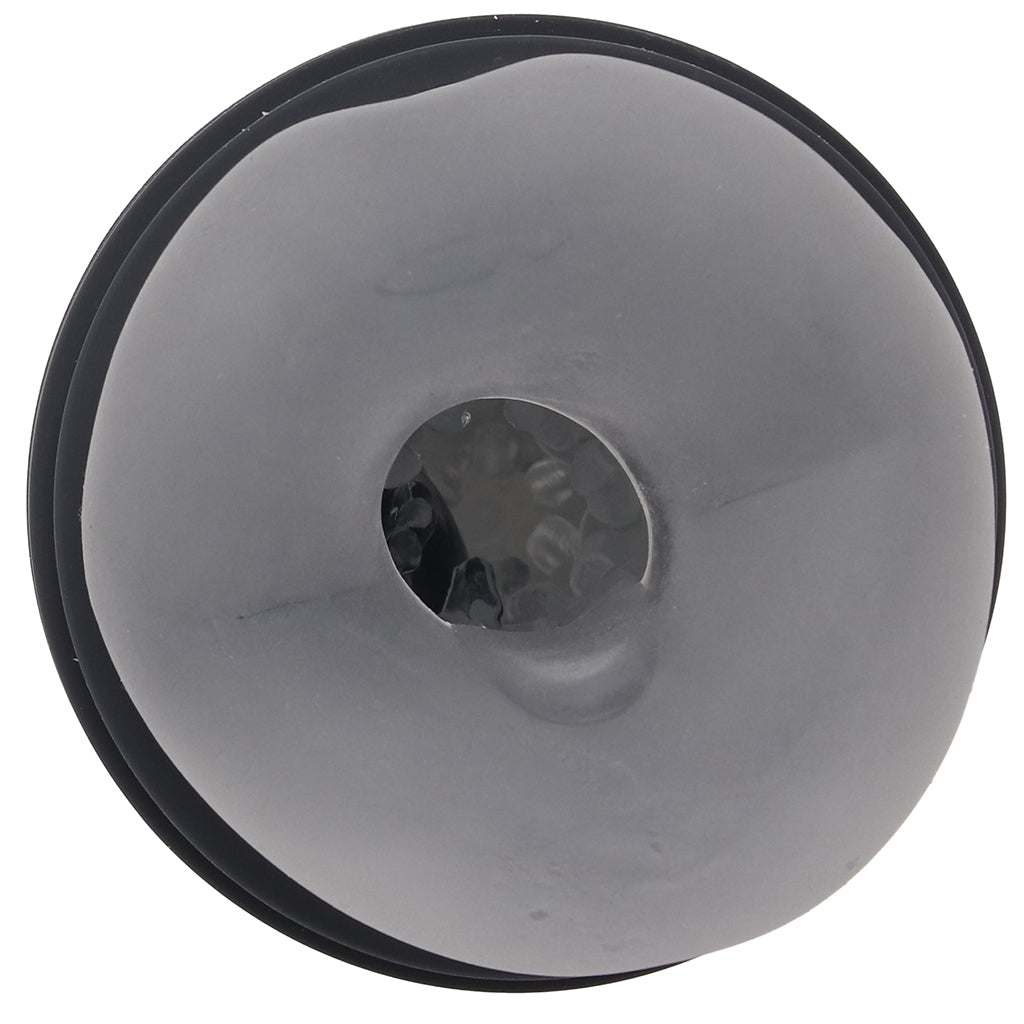 Pumped Vibrobator Masturbator in Gunmetal