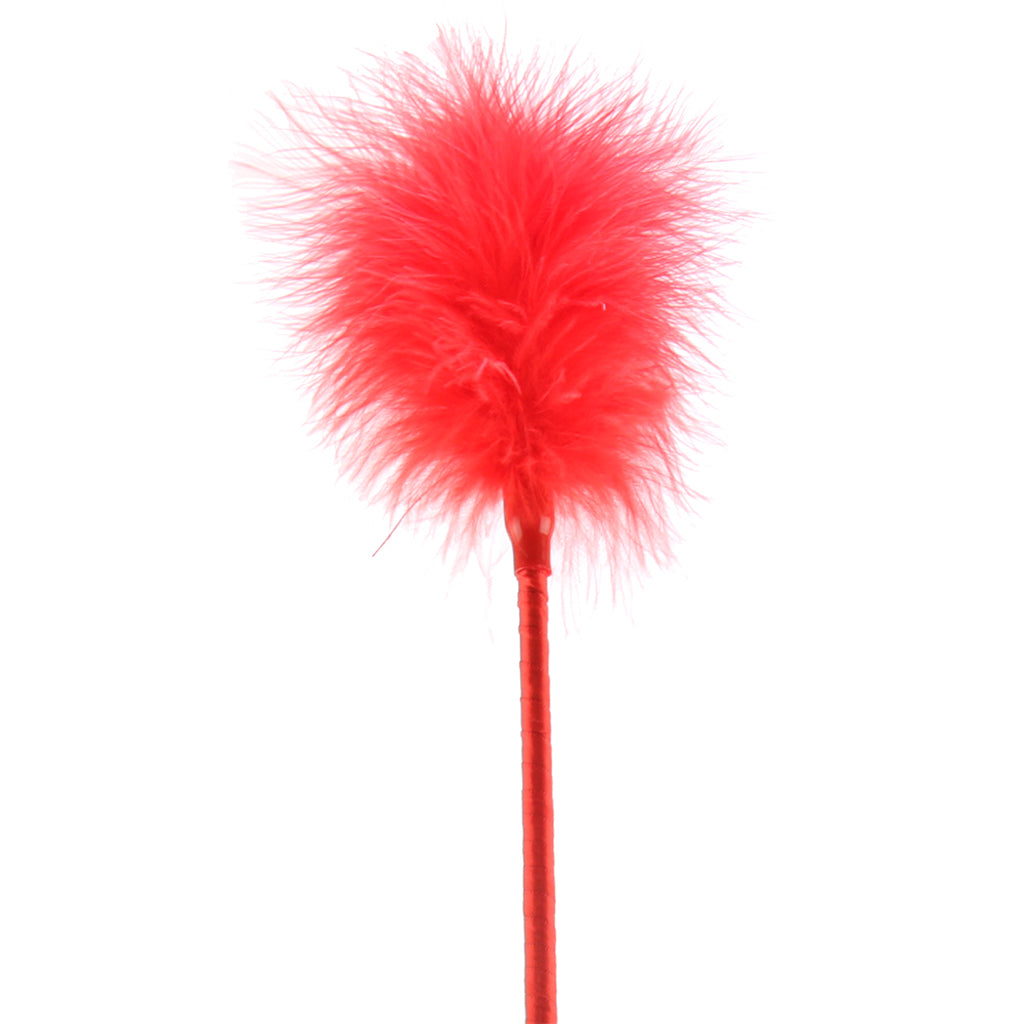 Ouch! Feather Crop in Red Bondage and Fetish > Tools & Accessories