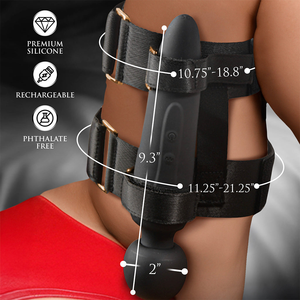 Master Series Thunderstick Thigh Strap & Wand Vibrators > Wands