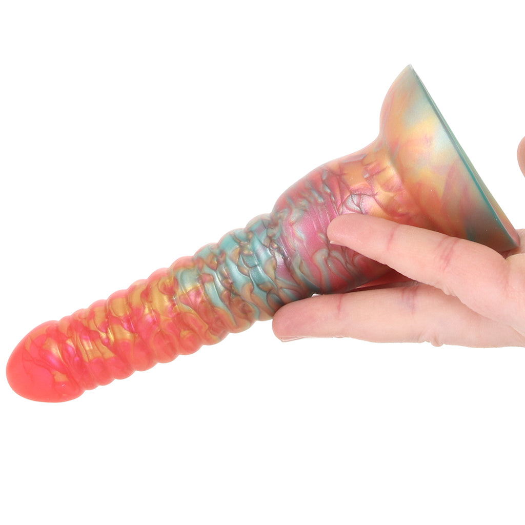 Colours Stacked 6 Inch Dildo in Red/Gold Dildo Sex Toys > Non-Phallic Dildos