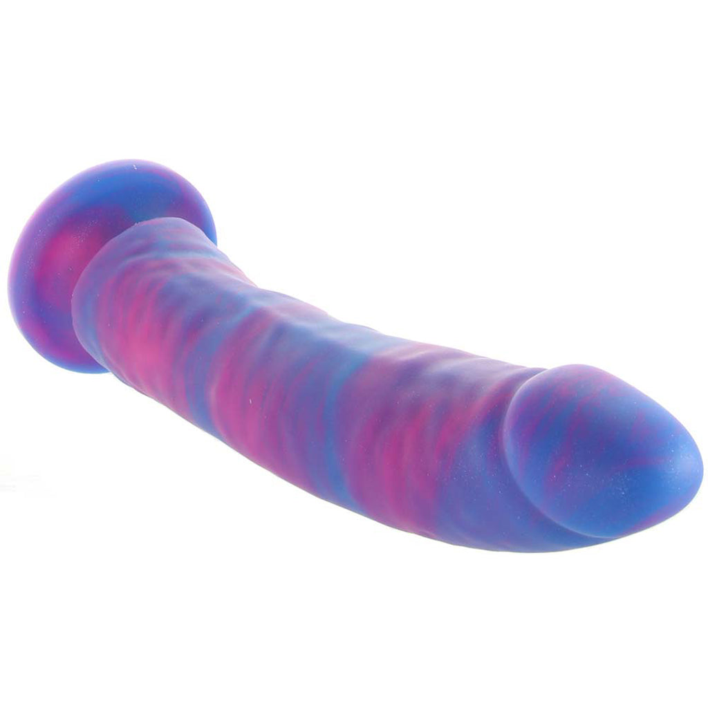 Strap U Magic Stick 9.5 Inch Glitter Silicone Dildo Dildo Sex Toys > Realistic Dildos