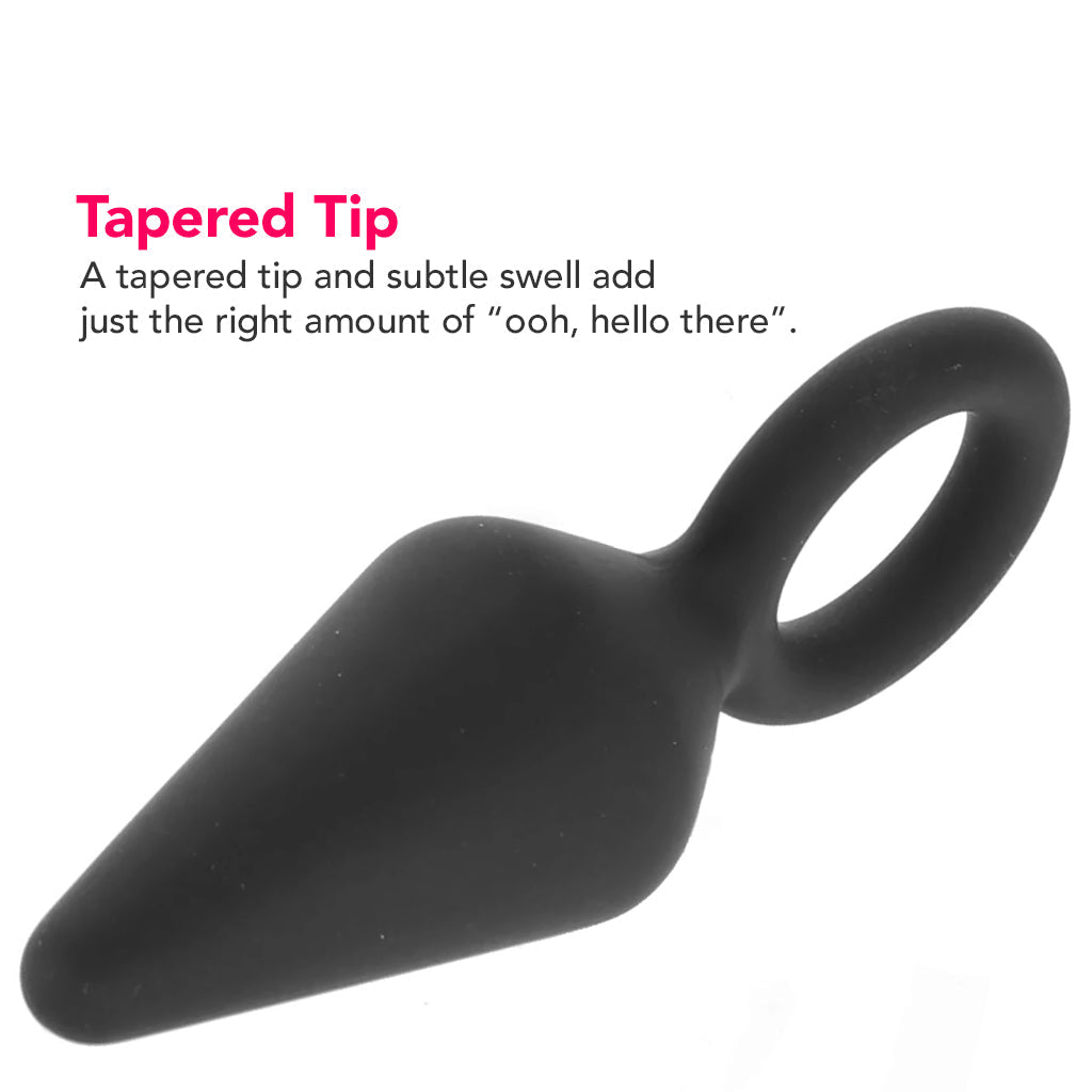 Anal Adventures Platinum Loop Plug in Small Anal Sex Toys > Butt Plugs