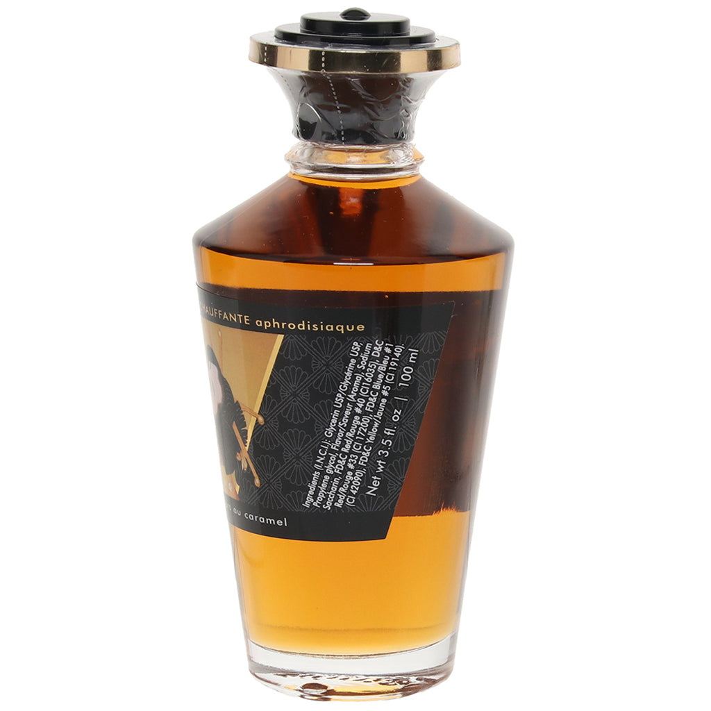 Aphrodisiac Warming Oil 3.5oz/100ml in Caramel Kisses Sensual Love > Massage
