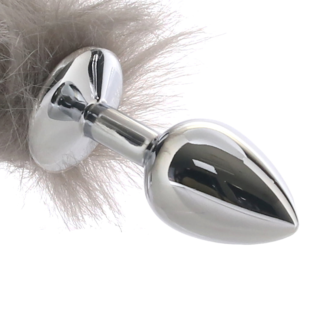 Running Wild Grey Tail Plug Anal Sex Toys > Butt Plugs