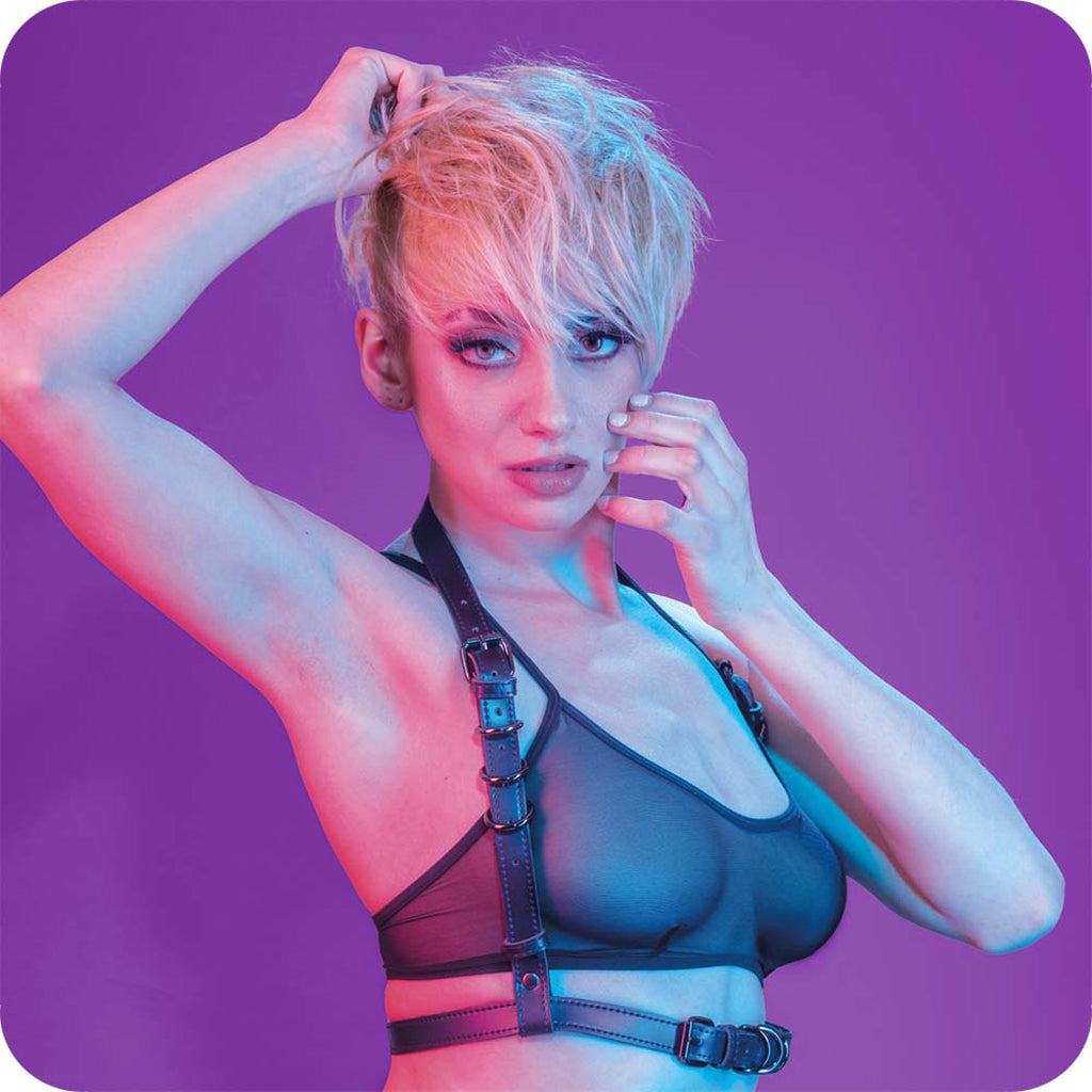 Euphoria Halter Buckle Harness Bondage and Fetish > Men's Bondage Wear