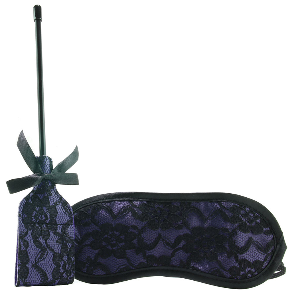 Heart-Throb Deluxe Harness Kit & Curved Dildo in Purple Dildo Sex Toys > Strap-On and Harnesses