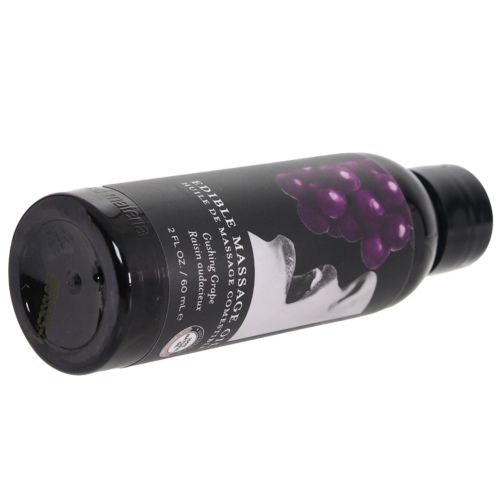 Edible Massage Oil 2oz/60ml in Gushing Grape Sensual Love > Massage