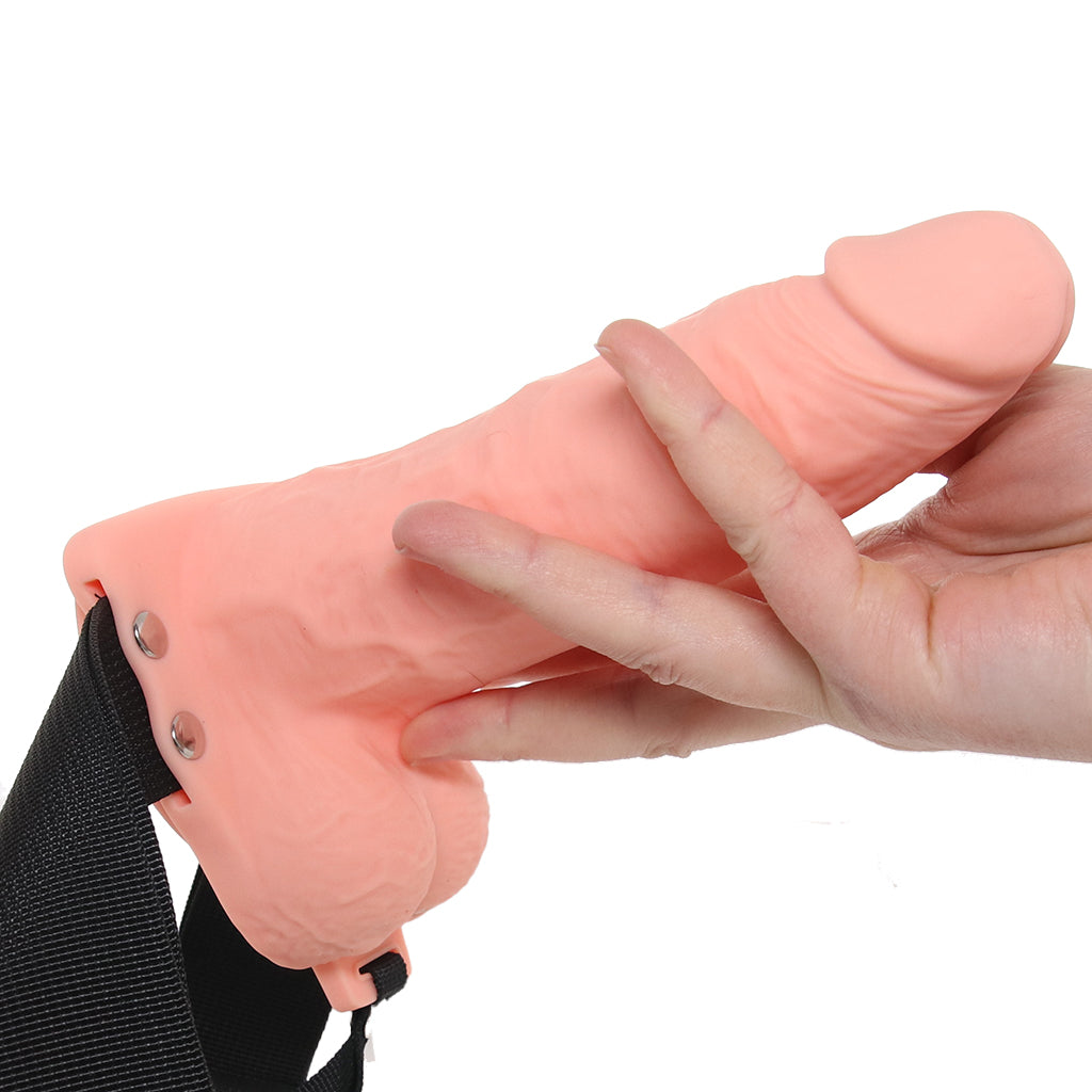 Fantasy X-tensions 6 Inch Hollow Strap-On Vibe in Light Male Enhancement > Extenders and Sleeves
