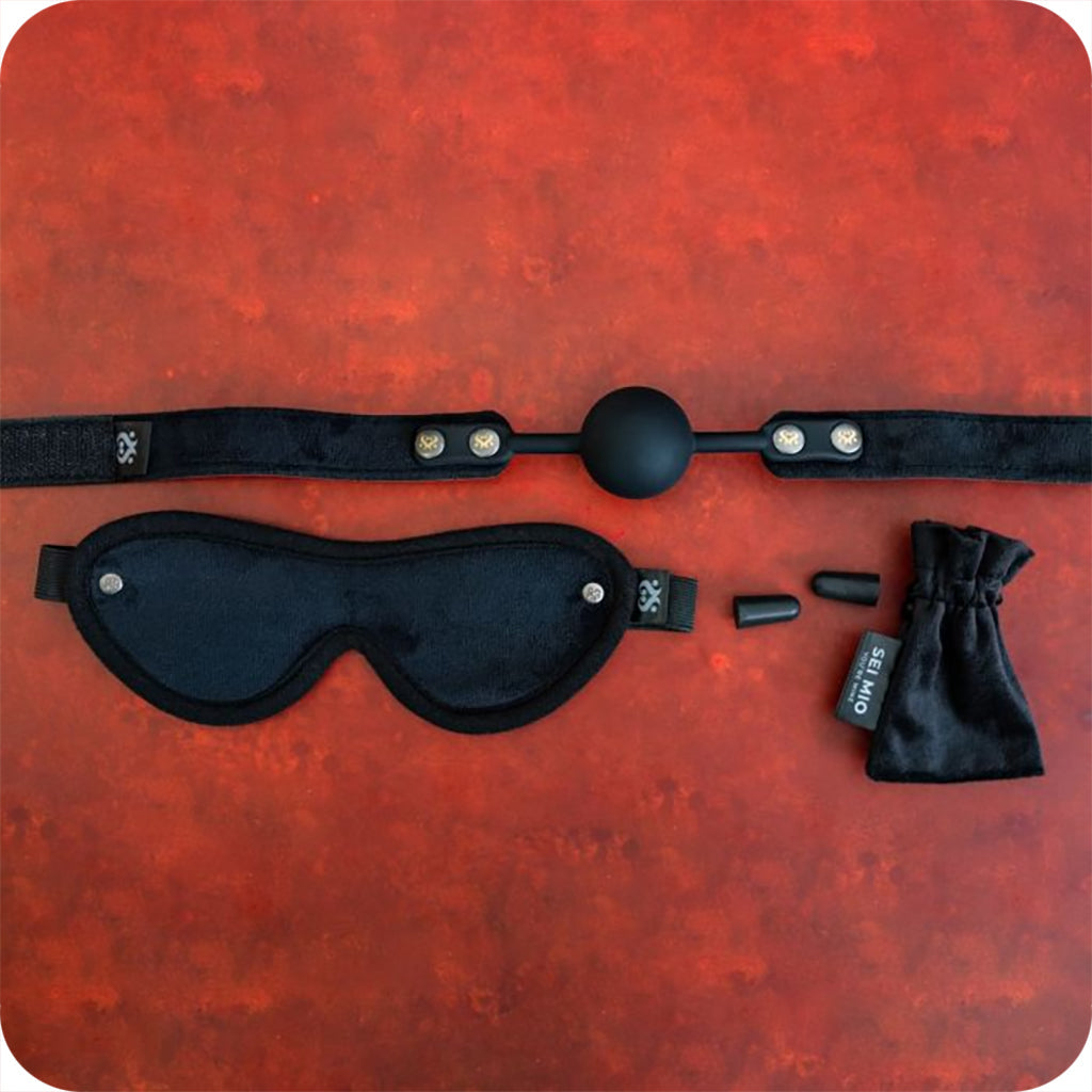 Sei Mio Sensory Surrender Sensory Deprivation Set Bondage and Fetish > Tools & Accessories