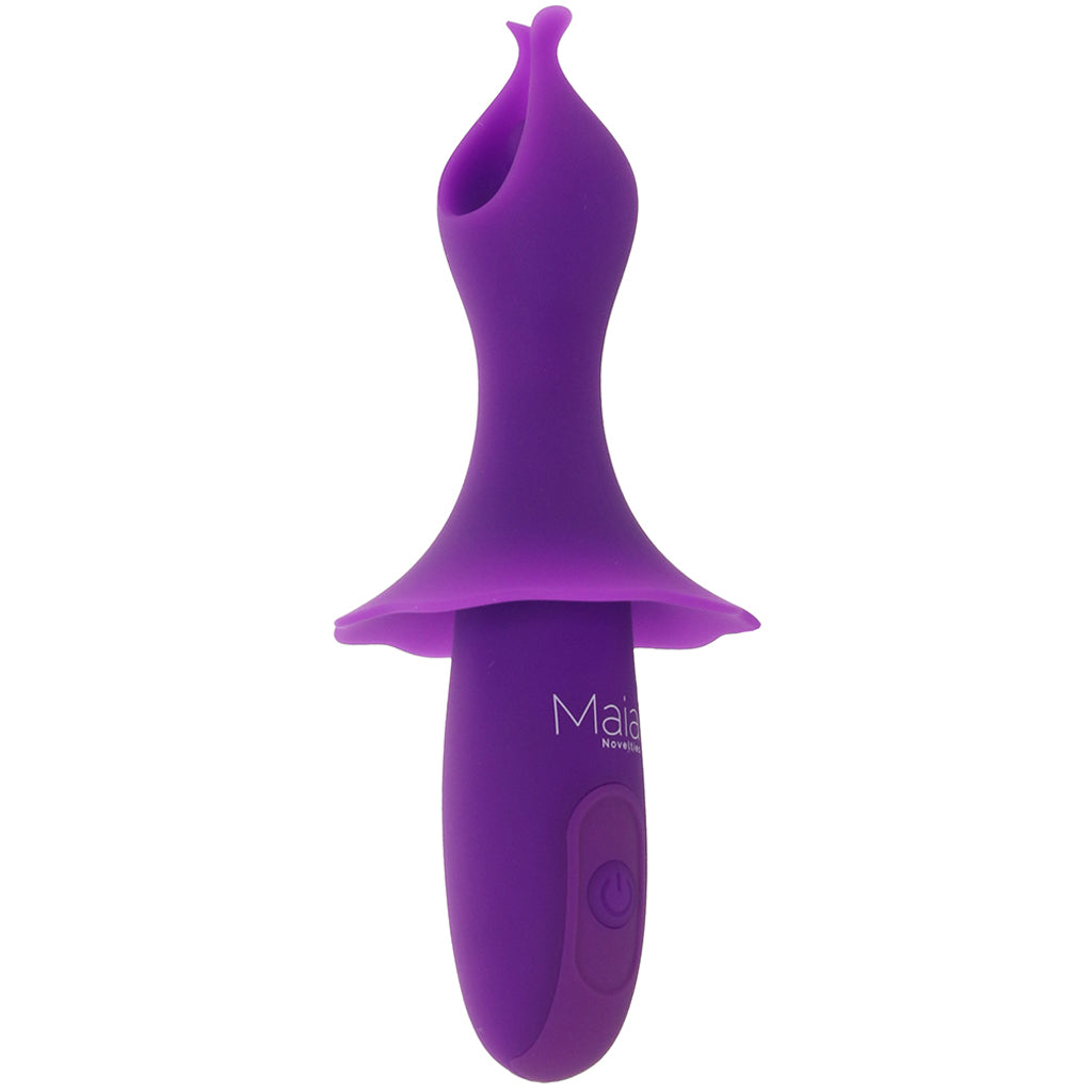 Sienna Fluttering Silicone Vibe in Purple Vibrators > Clitoral Stimulators