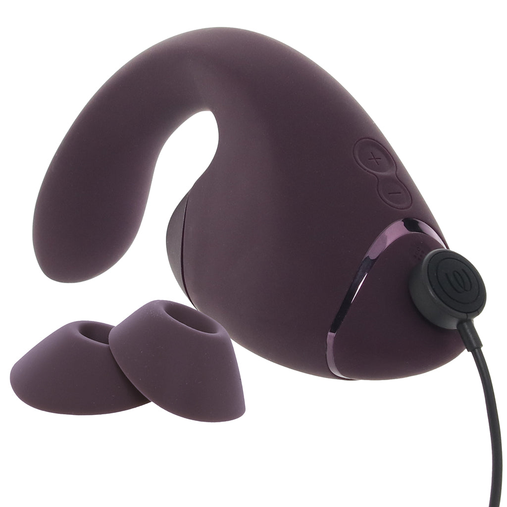 Womanizer Next Duo Clitoral Suction & G-Spot Vibe in Purple Vibrators > G-Spot Vibrators