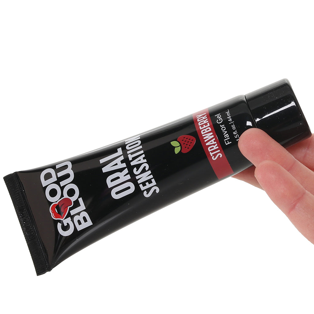 Good Blow Oral Sensation Gel 1.5oz/44.4ml in Strawberry Lubes and Lotions > Sexual Stimulants