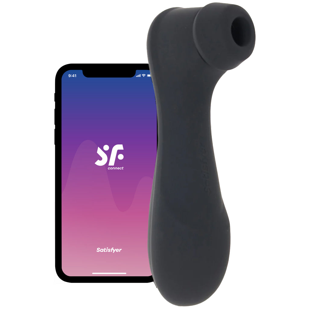 Satisfyer Pro 2 Gen 3 Double Air Pulse App Vibe in Grey Vibrators > Clitoral Stimulators
