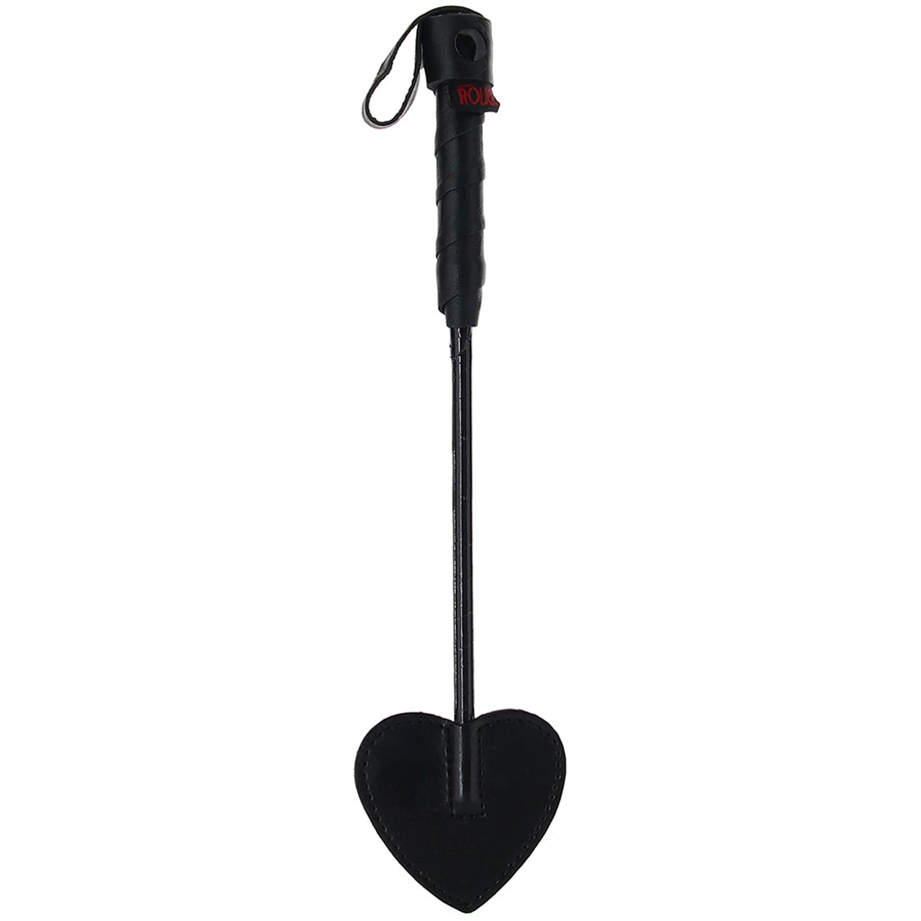 Leather Mini Spade Paddle in Black Bondage and Fetish > Whips and Crops