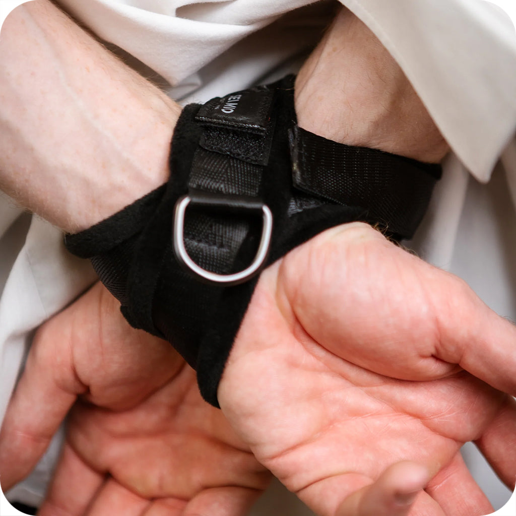 Sei Mio Cross Purposes Cuff Restraints Bondage and Fetish > Wrist and Ankle Cuffs