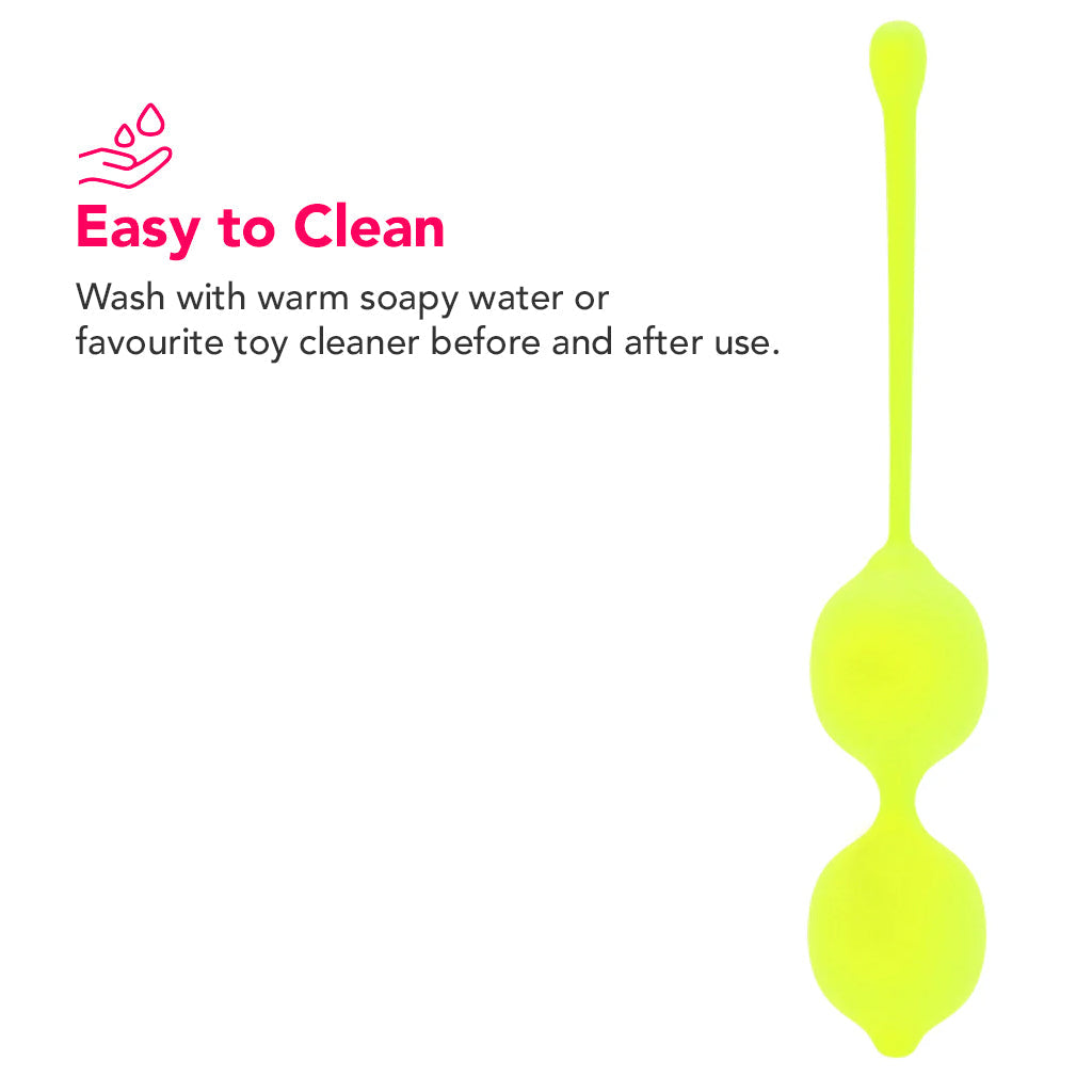 Lemon Squeeze.Relax.Repeat Kegel Dual Training Set Kegel, Ben Wa and Pelvic Health Tools