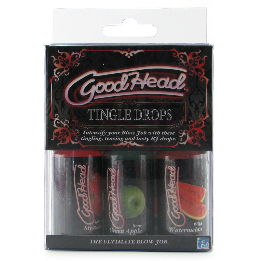 GoodHead Tingle Drops Lubes and Lotions > Flavored Sex Lubes