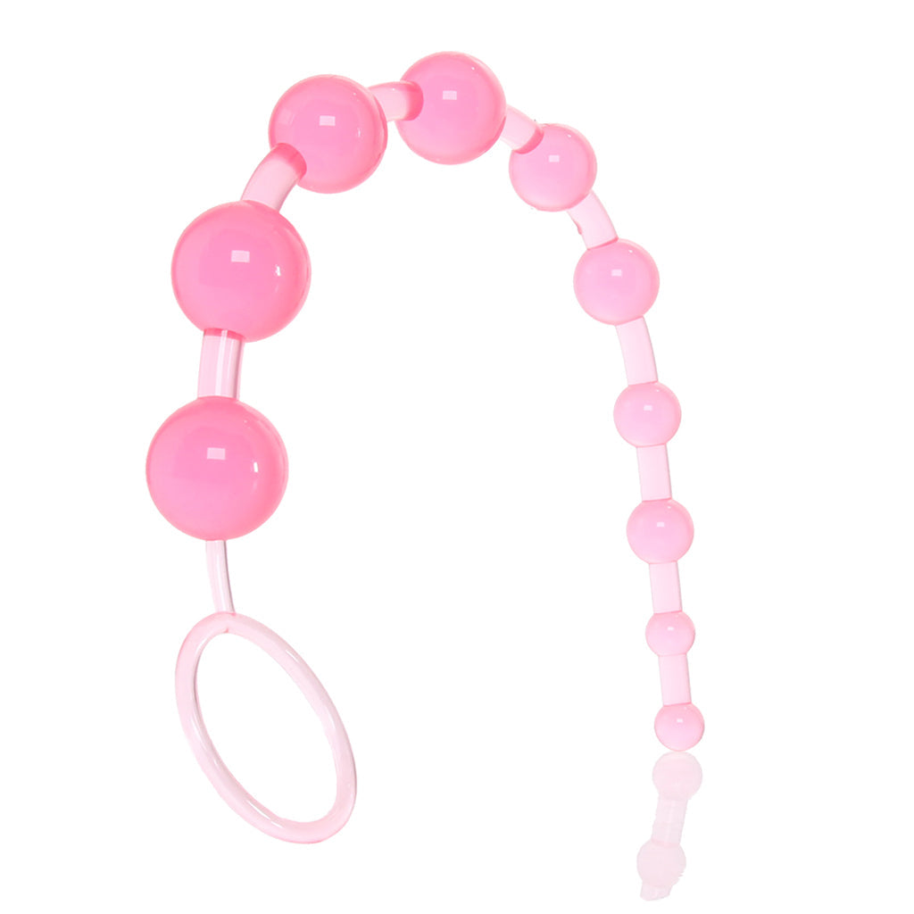 X-10 Anal Beads in Pink Anal Sex Toys > Anal Beads