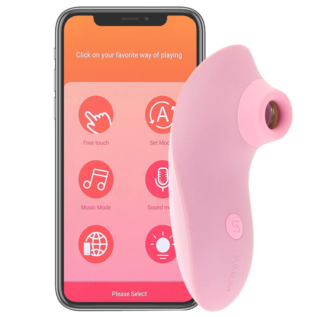 Pulse Lite Neo Suction Stimulator with App in Pale Rosette Vibrators > Clitoral Stimulators