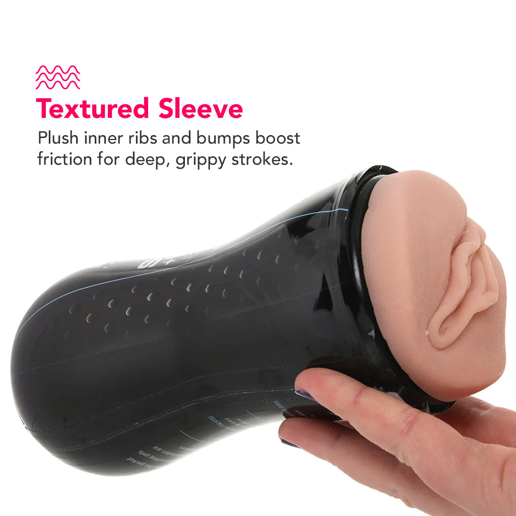 M For Men Soft + Wet Pussy in Pleasure Orbs Male Masturbators > Pocket Strokers