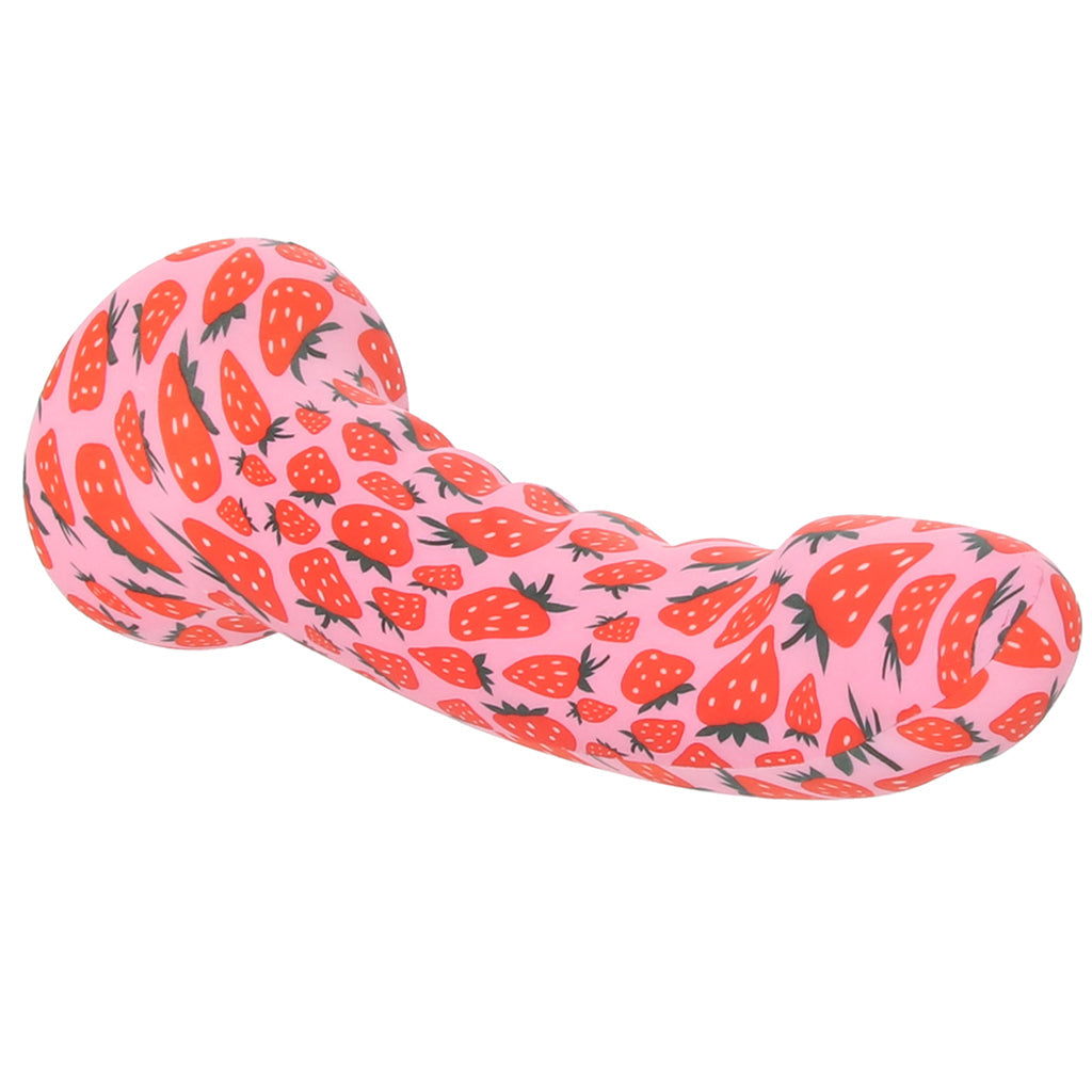 Juci 7 Inch Strawberry Dildo Dildo Sex Toys > G-Spot Dildos