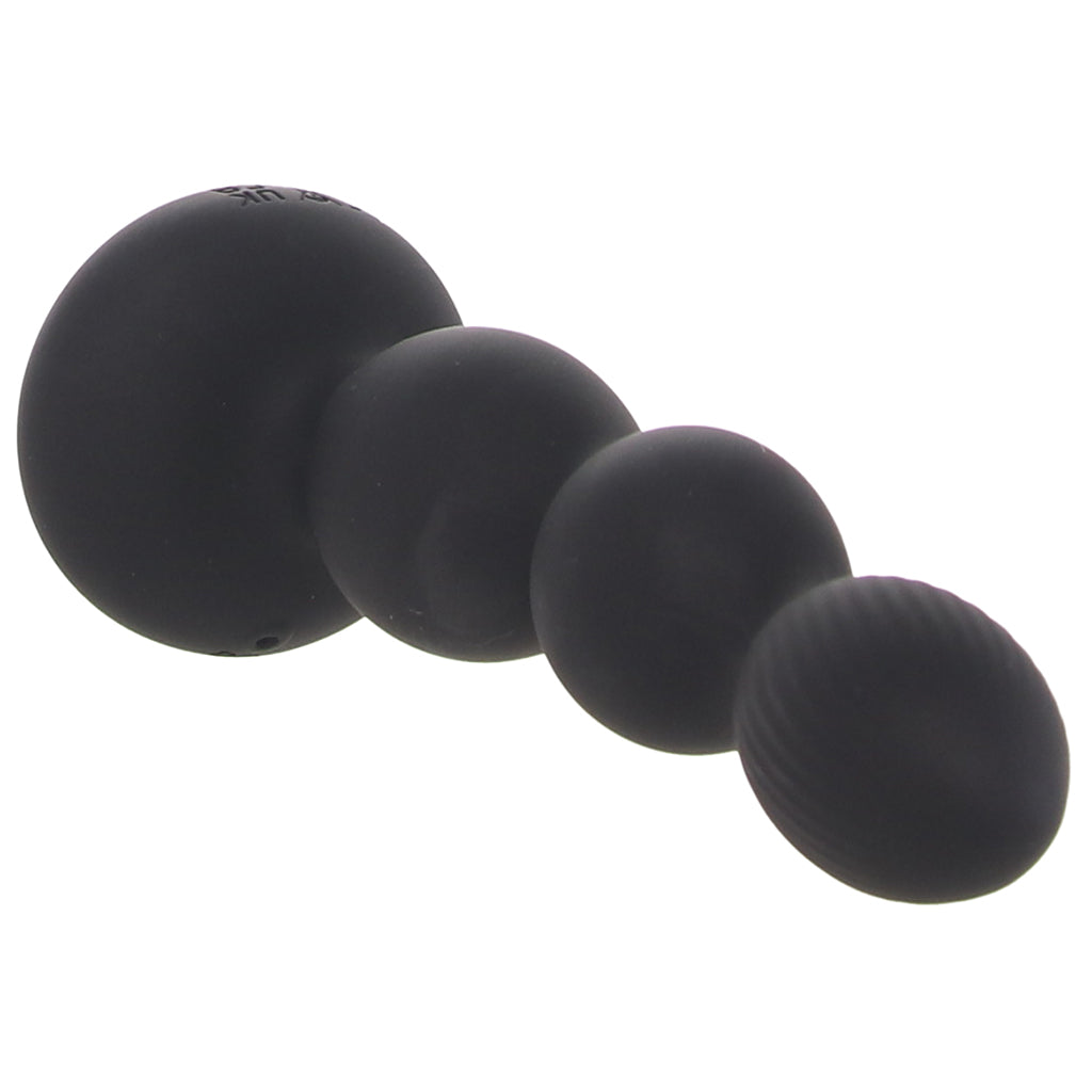 Renegade Valor Gyrating & Vibrating Beaded Plug Anal Sex Toys > Butt Plugs