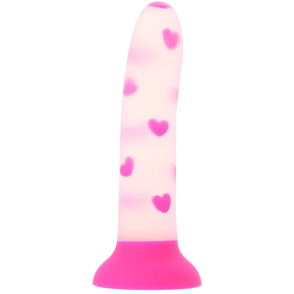 Glow Stick Heart Glow in the Dark Dildo Dildo Sex Toys > G-Spot Dildos