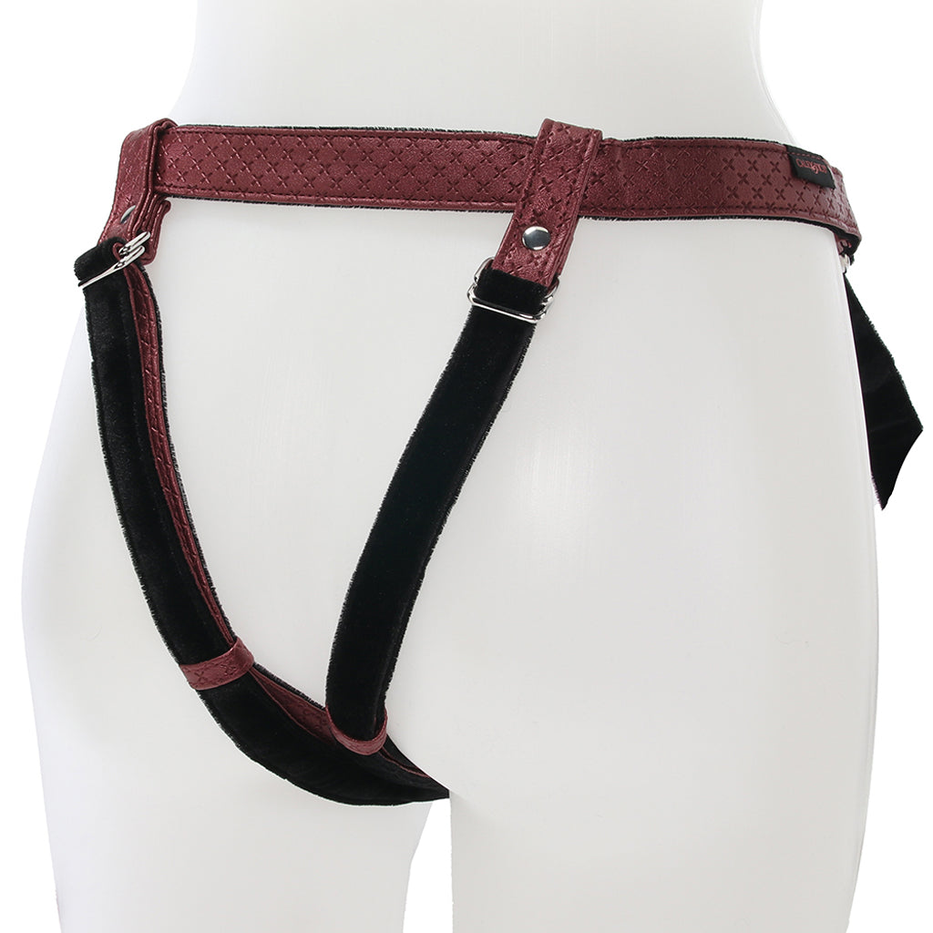 Her Royal Harness The Regal Duchess in Red Dildo Sex Toys > Strap-On and Harnesses