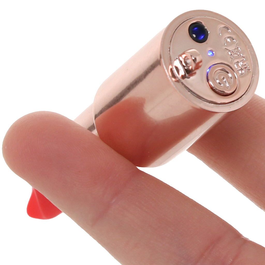 Loveline Diamond Lipstick Vibe with Attachments Vibrators > Clitoral Stimulators