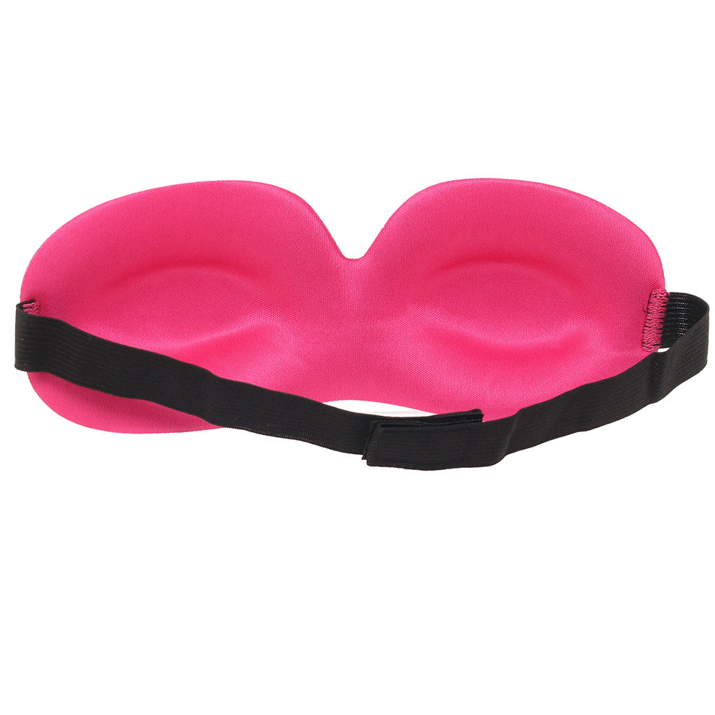Ouch! 3D Blindfold in Pink Bondage and Fetish > Pleasure Masks and Dress Up Play
