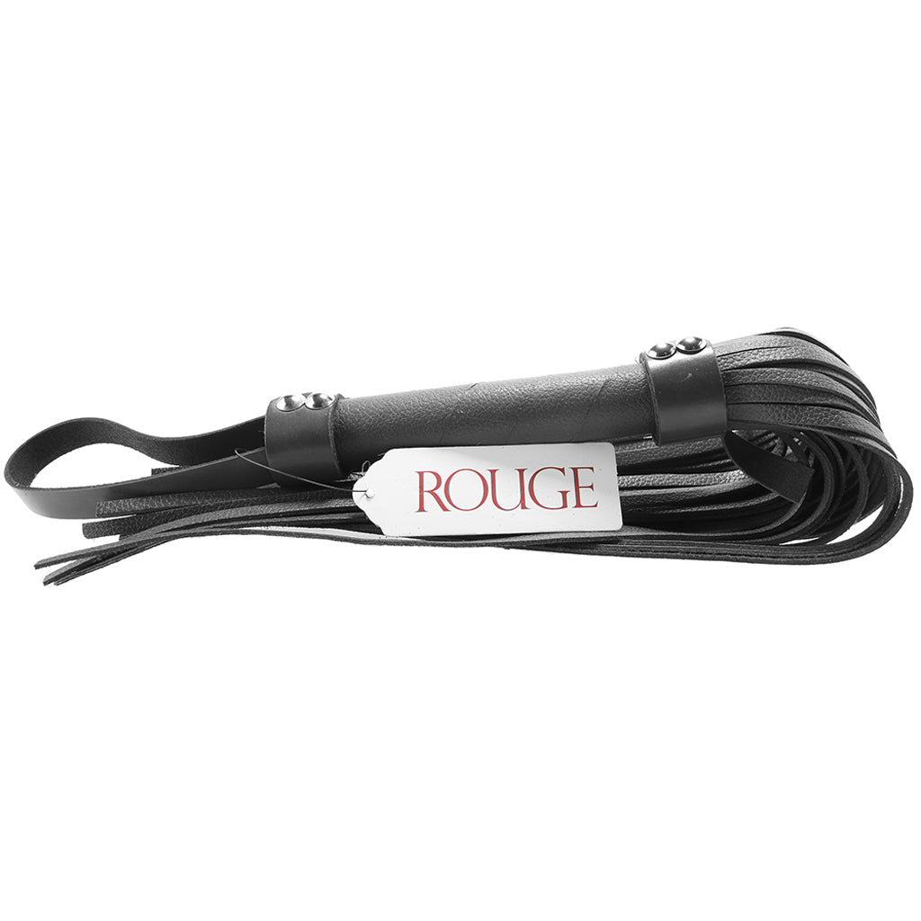 Leather Flogger in Black Bondage and Fetish > Whips and Crops