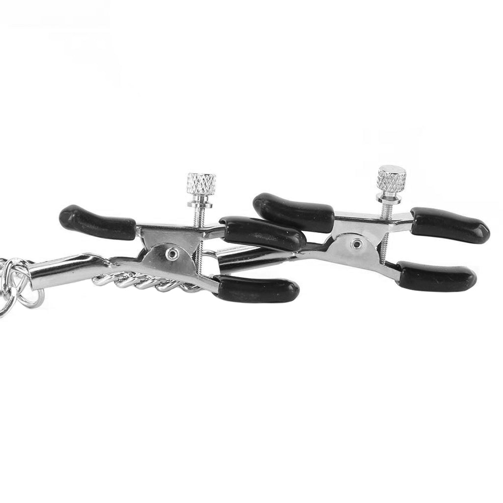 nipple play Triple Intimate Clamps in Silver Bondage and Fetish > Nipple Stimulators & Clamps
