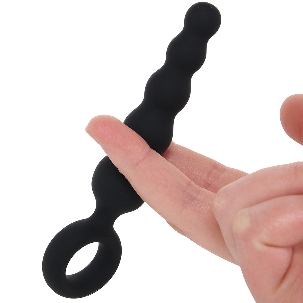 Renegade Slip Beaded Butt Plug Anal Sex Toys > Butt Plugs
