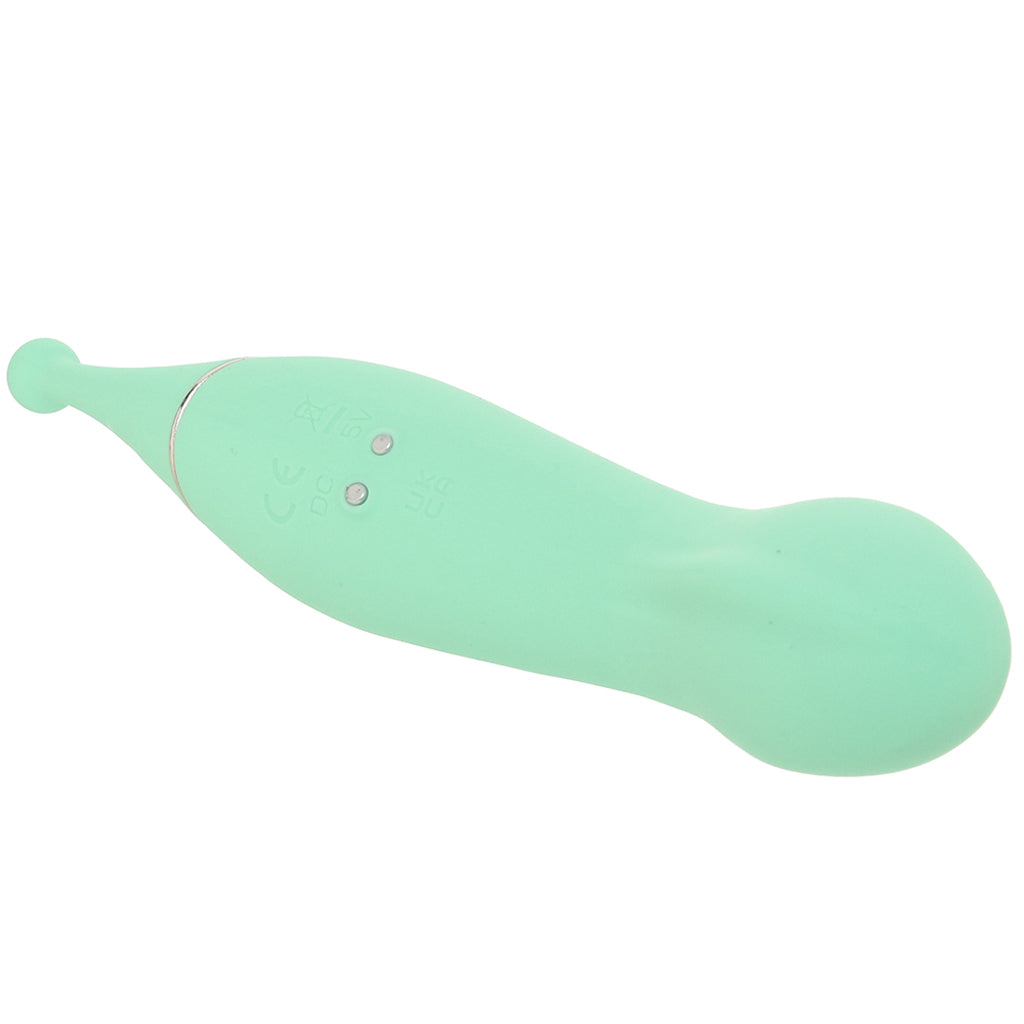 Stella Dual Ended Stimulator Vibe in Green Vibrators > G-Spot Vibrators