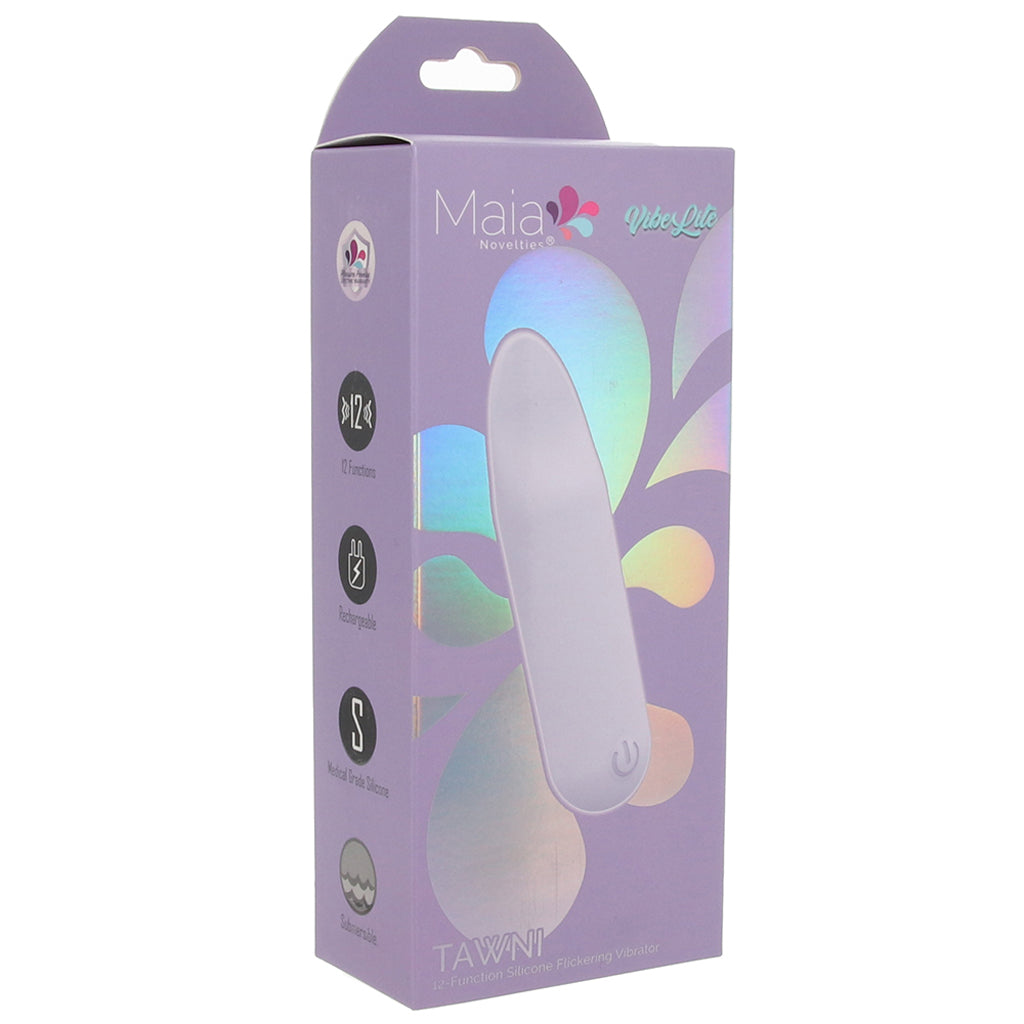 Tawni Silicone Flickering Bullet Vibe in Lavender Vibrators > Bullet and Egg Vibrators