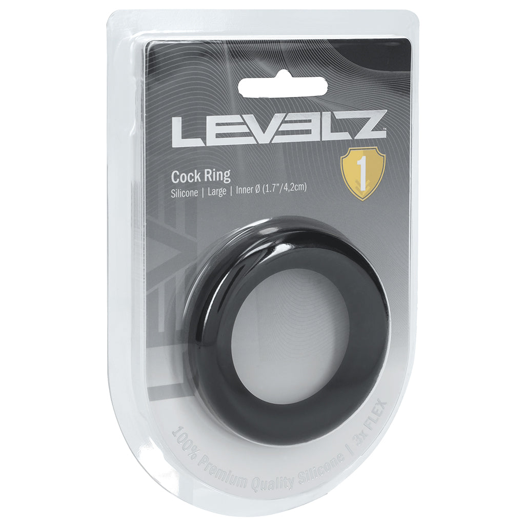 LEVELZ Silicone Large Cock Ring in 1.7"/4.2cm Cock Rings