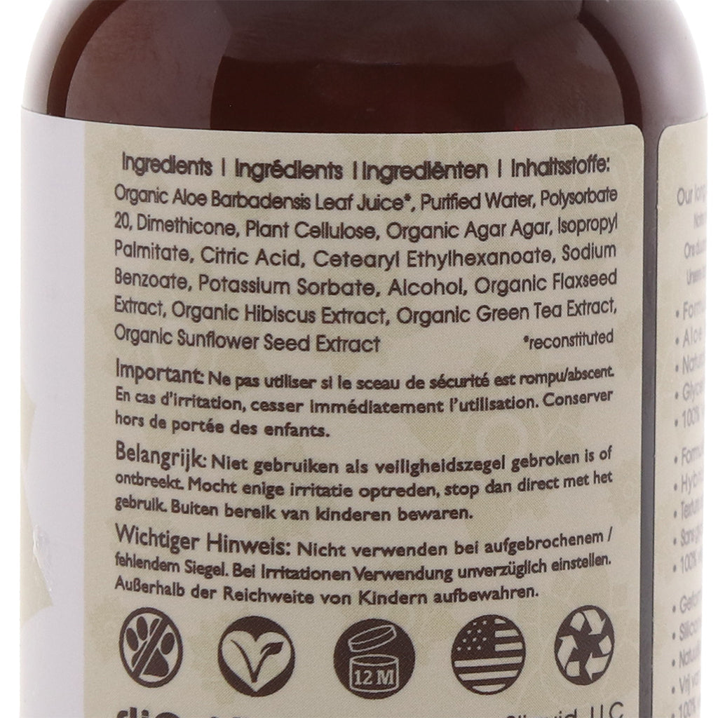 Organics Infusion Botanique Silk Hybrid Lube in 4.2oz/125ml Lubes and Lotions > Hybrid Lubricants