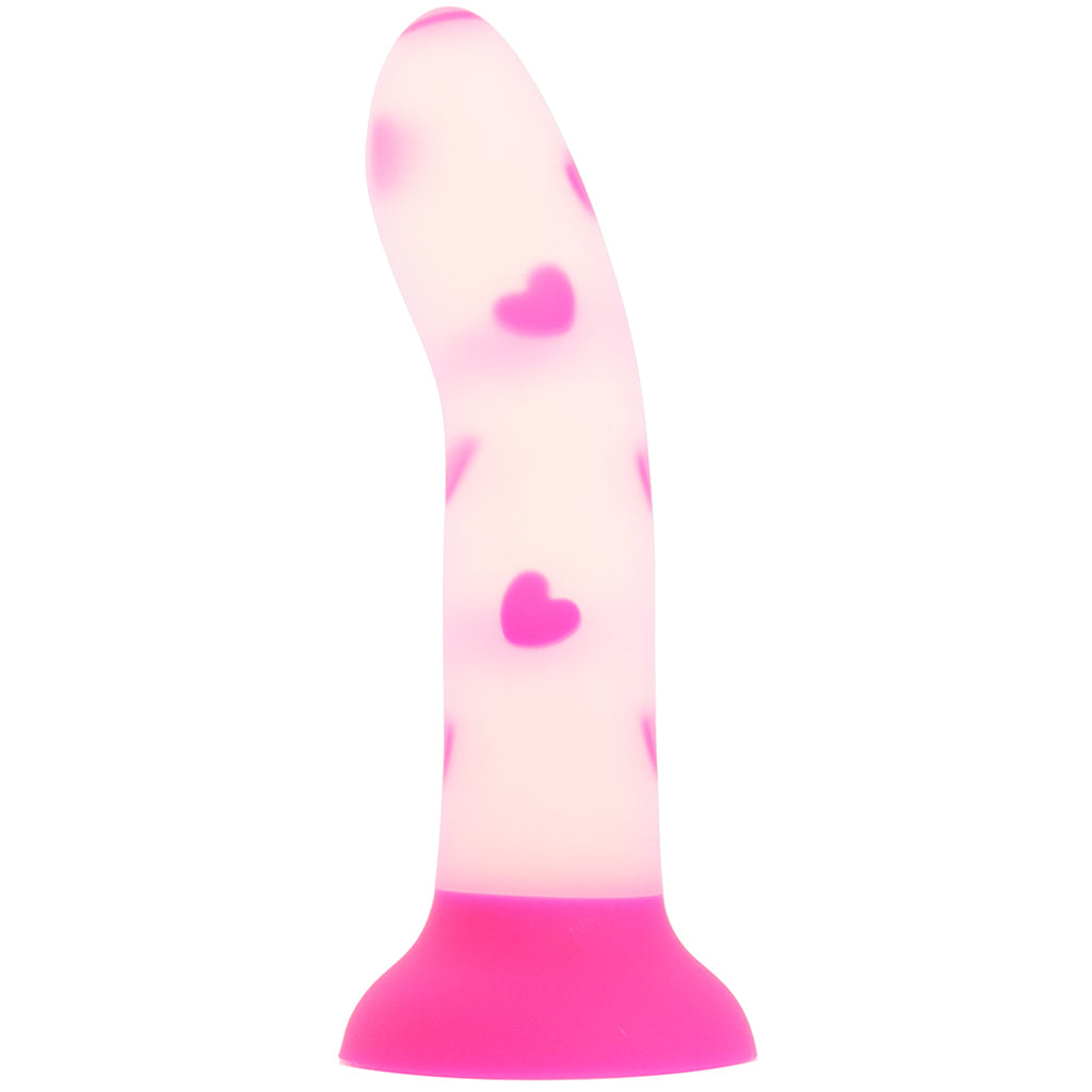 Glow Stick Heart Glow in the Dark Dildo Dildo Sex Toys > G-Spot Dildos