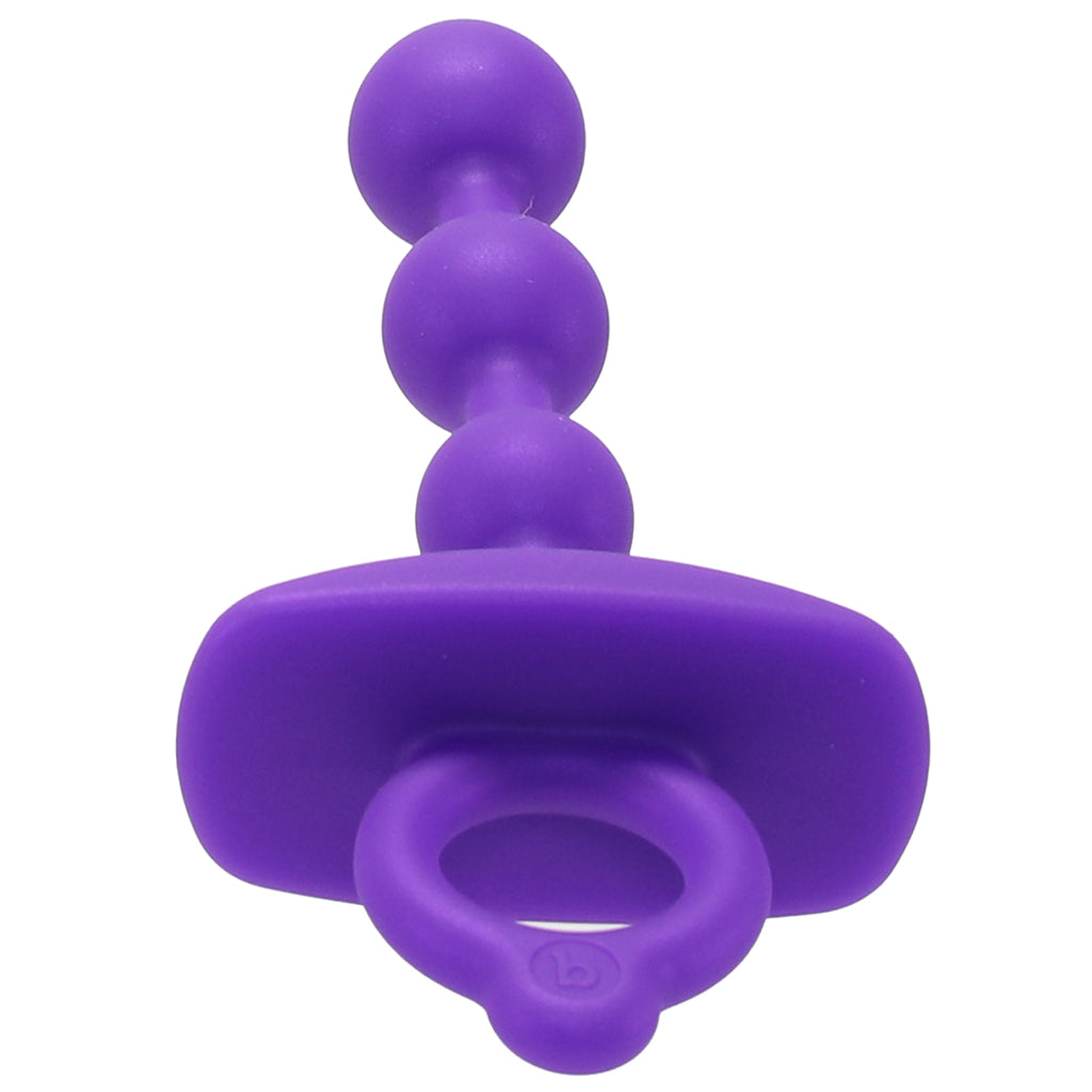b-Vibe Butties Zip Silicone Anal Beads Anal Sex Toys > Anal Beads